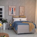base de cama Casal Ortobom