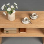 Mesa de cento mdf amadeirado