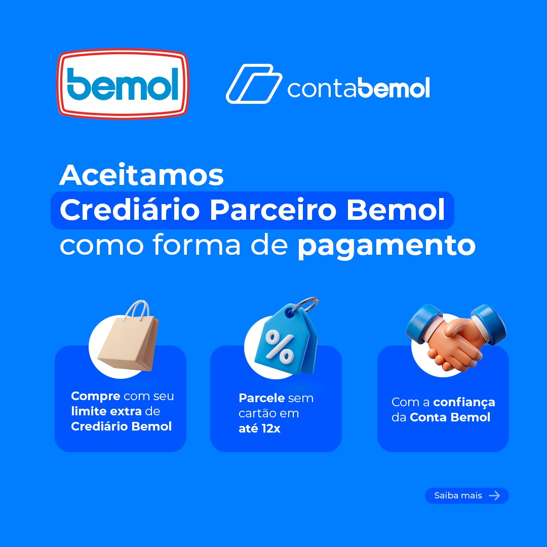 WhatsApp Image 2026-06-16 at 13.52.42 (1) Pague com seu crediário bemol - Imagem 1